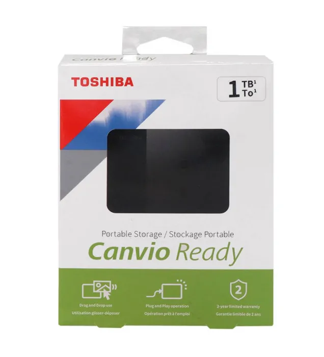 هارد اکسترنال توشیبا مدل Canvio Ready با ظرفیت 1 ترابایت