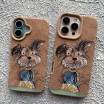 قاب مخملی سگ اسکیچ Sketch Doggy آیفون
