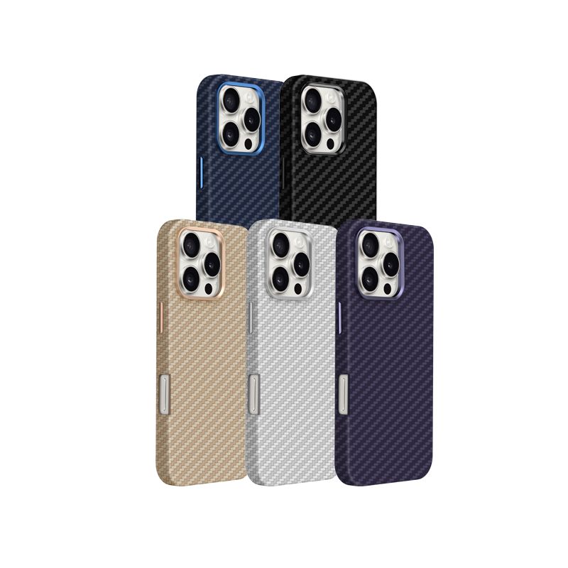 قاب Kzdoo کی زد دو Mag Noble Collection Carbon For Iphone