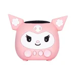 اسپیکر بلوتوثی کرومی قابل حمل مدل N107 رنگ مشکی و صورتی