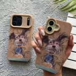 قاب مخملی سگ اسکیچ Sketch Doggy آیفون