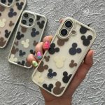 قاب شفاف میکی شلوغ Iphone