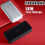 پاوربانک 18 وات شیائومی مدل Redmi PB200LZM ظرفیت 20000 میلی آمپر ساعت