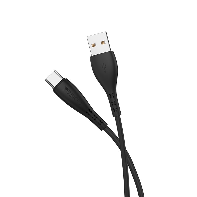 کابل USB به Type-C یسیدو YESIDO CA26 طول 1 متر 2.4 آمپر