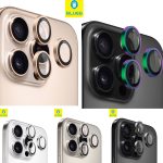 رینگ محافظ لنز بلو فلزی Blueo Metal Frame Lens Protector Glass Iphone