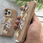 قاب مخملی گربه های فضول آیفون Iphone