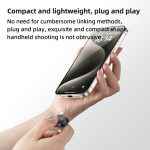 میکروفون یقه ای دوکاربره لایتنینگ یسیدو YESIDO KR16