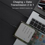 کابل Type-C به Type-C سوپر فست یسیدو YESIDO CA100 طول 1.2 متر 60 وات